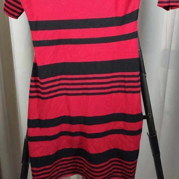 Derek Heart I'm In Love With Derek Dress! Red/Black Size M - Picture 3 of 6